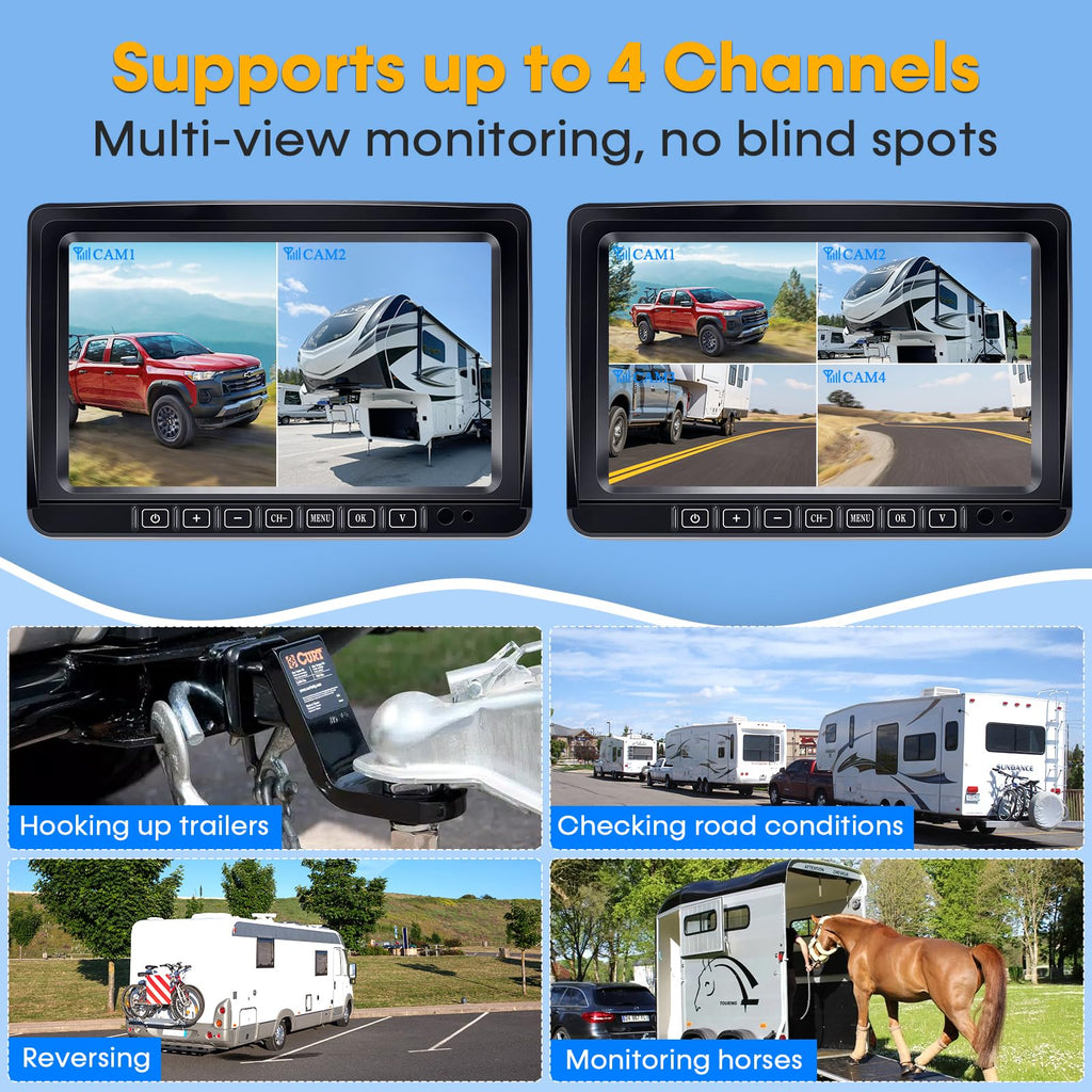 1080P Magnetic Backup Camera K9351