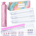 Clear Acrylic Mahjong Racks with Pushers, 4-Pack H570