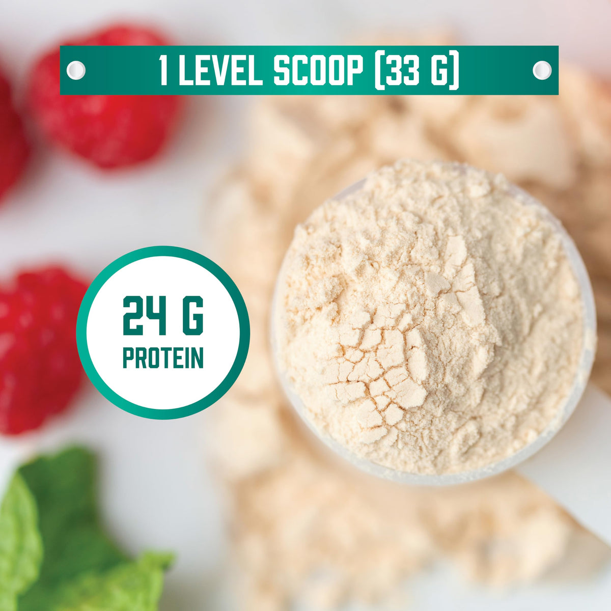 Pea Protein Unflavored Powder 2 lbs F1414