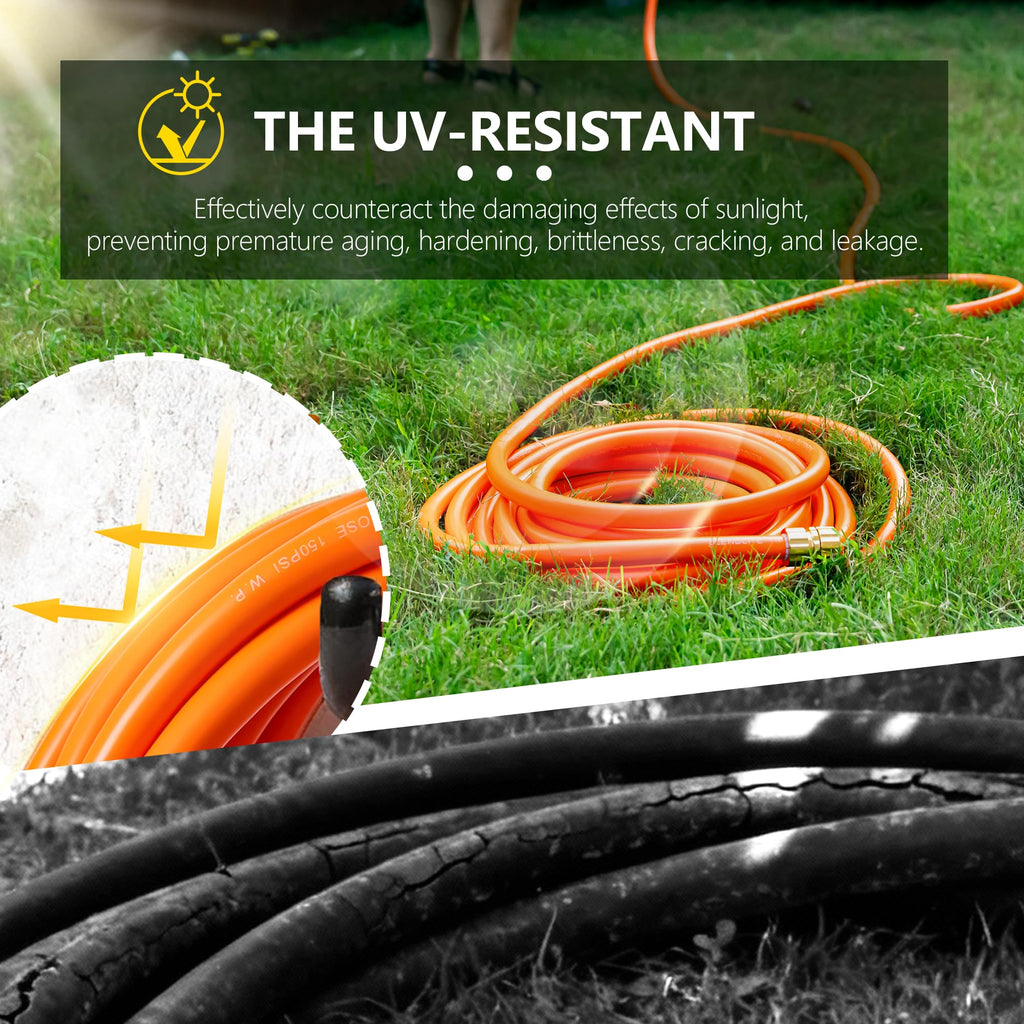100ft x 5/8" All-weather Flexible Garden Hose V2795