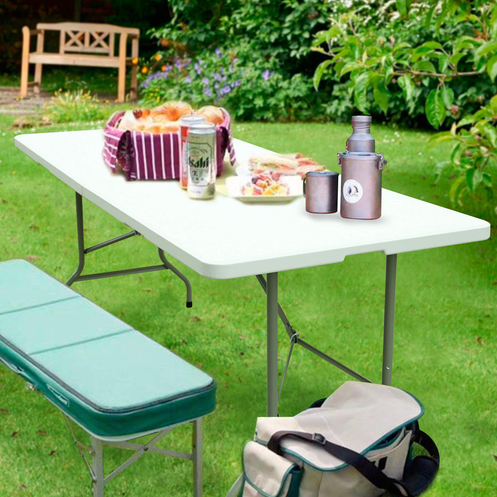 6ft Folding Plastic Table V15894