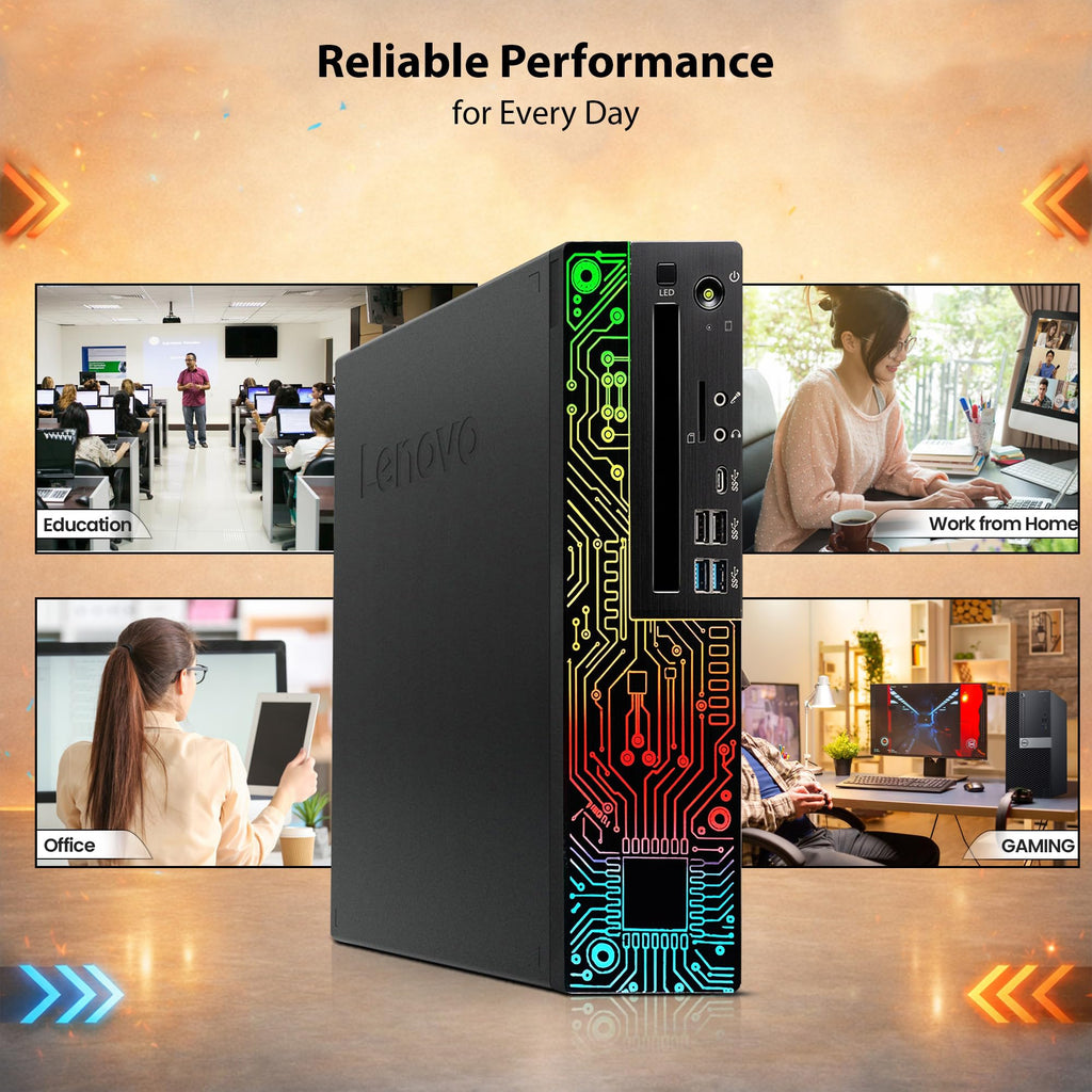 RGB Desktop PC Intel Core i5-8500 16GB DDR4 RAM 512GB SSD GeForce GT 1030 U40047