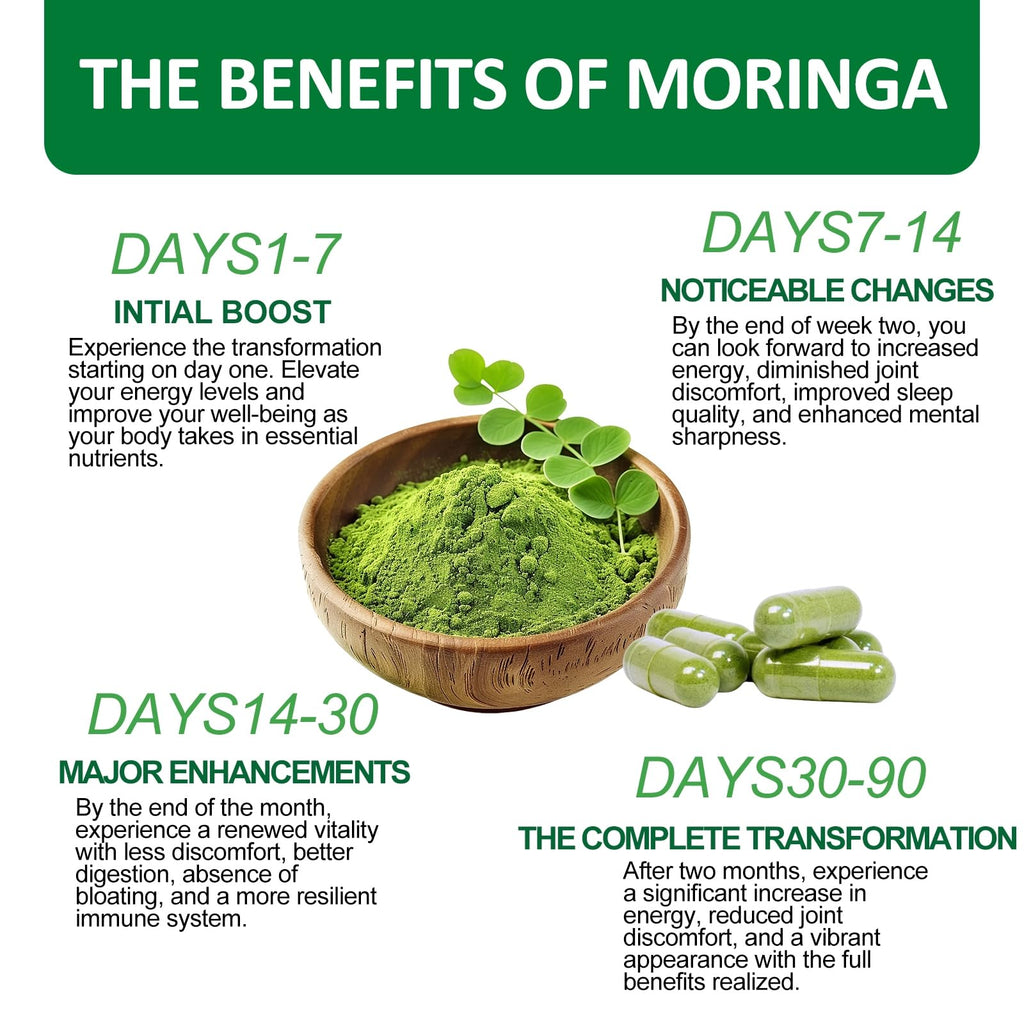 Moringa Capsules 800mg 120 Capsules N5708