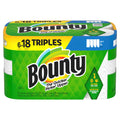 White Paper Towels, 6 Triple Rolls A28103