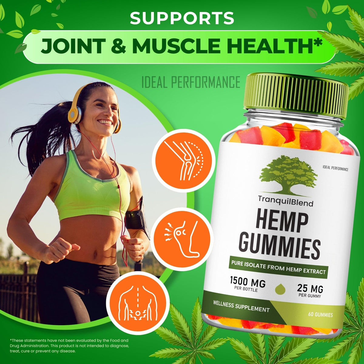 Hemp Gummies with Hemp Seeds Organic Extract 2 Pack X65787