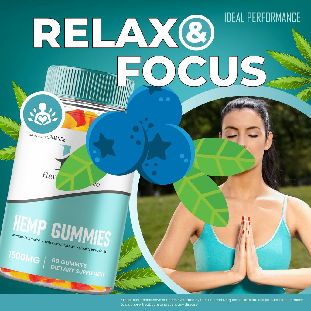 Hemp Gummies Maximum Strength All Natural 3 Pack C25793