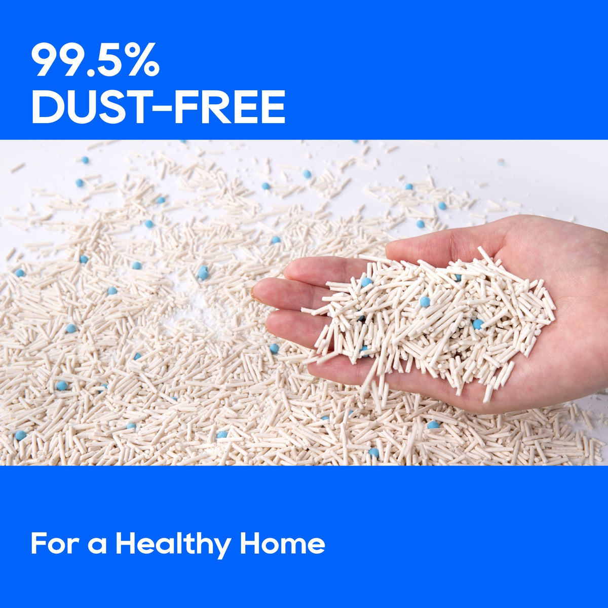 Cassava Tofu Mixed Cat Litter Quick Clumping Low Dust 6 Lbs C147297