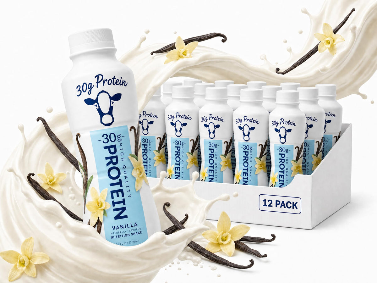 High Protein Shake 30g Protein 12 Pack Vanilla X2374