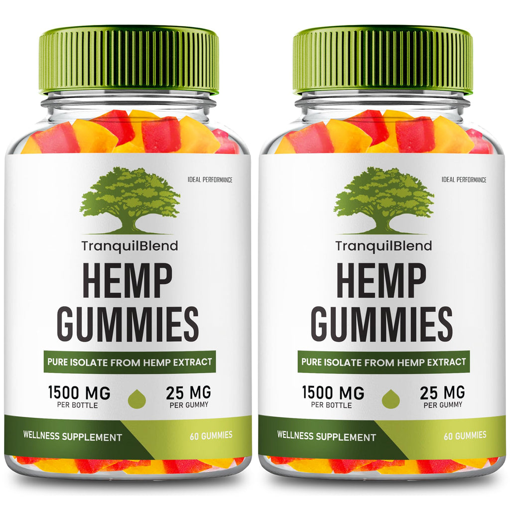 Hemp Gummies with Hemp Seeds Organic Extract 2 Pack X65787