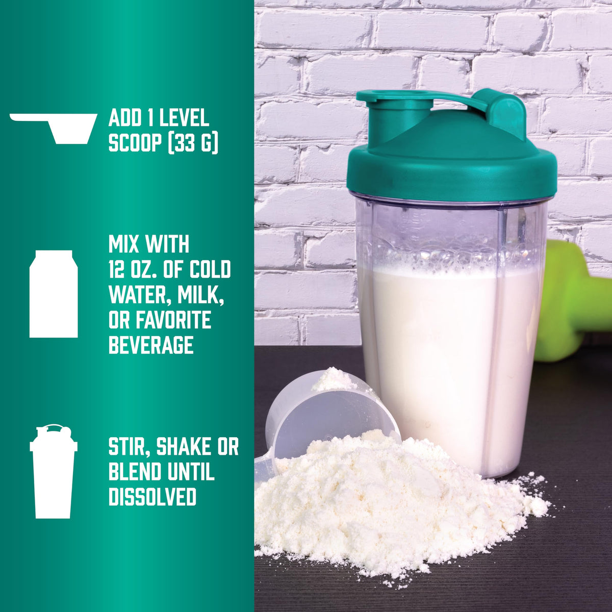 Pea Protein Unflavored Powder 2 lbs F1414