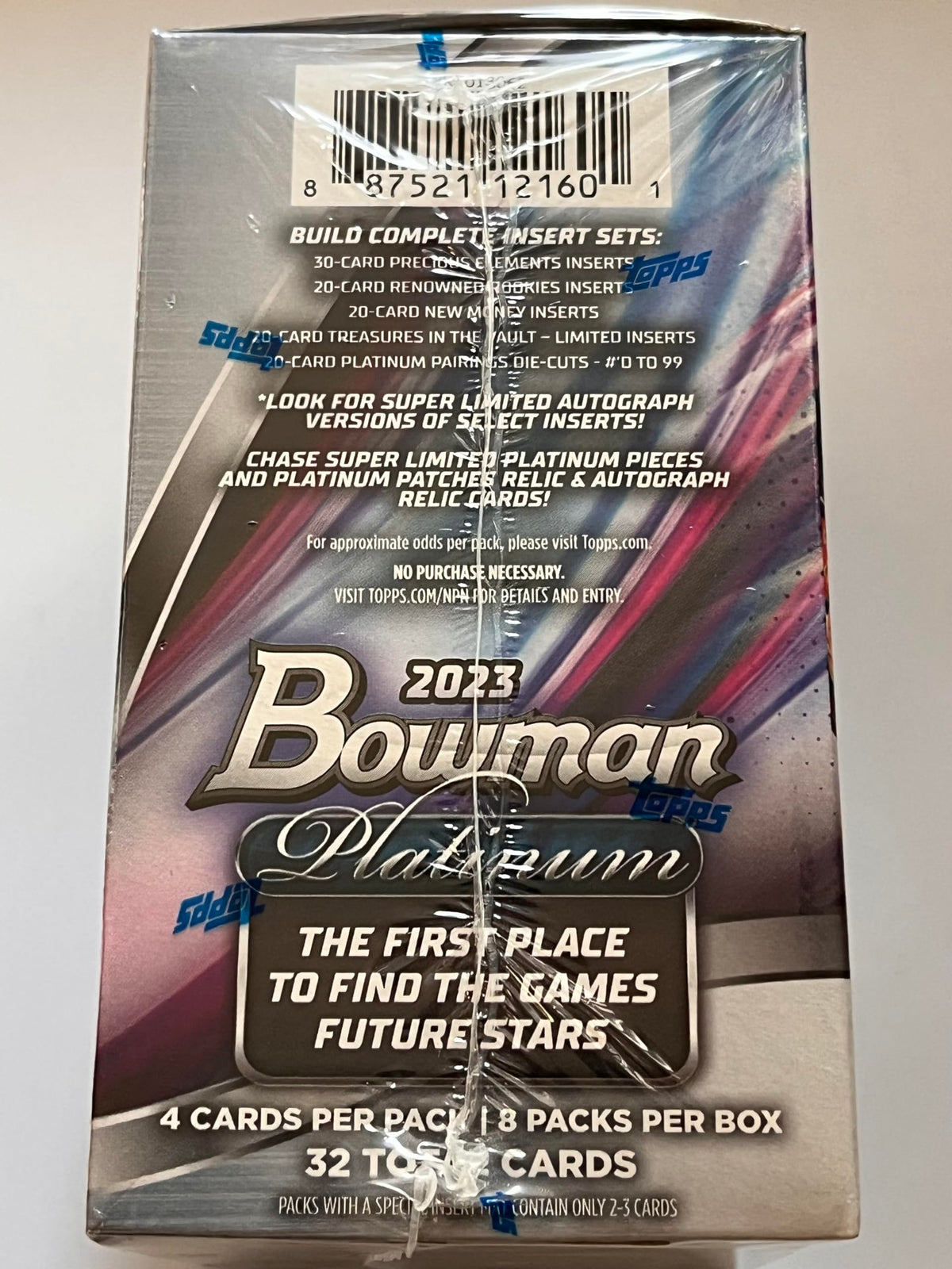 Bowman Platinum Baseball Blaster Box I5023