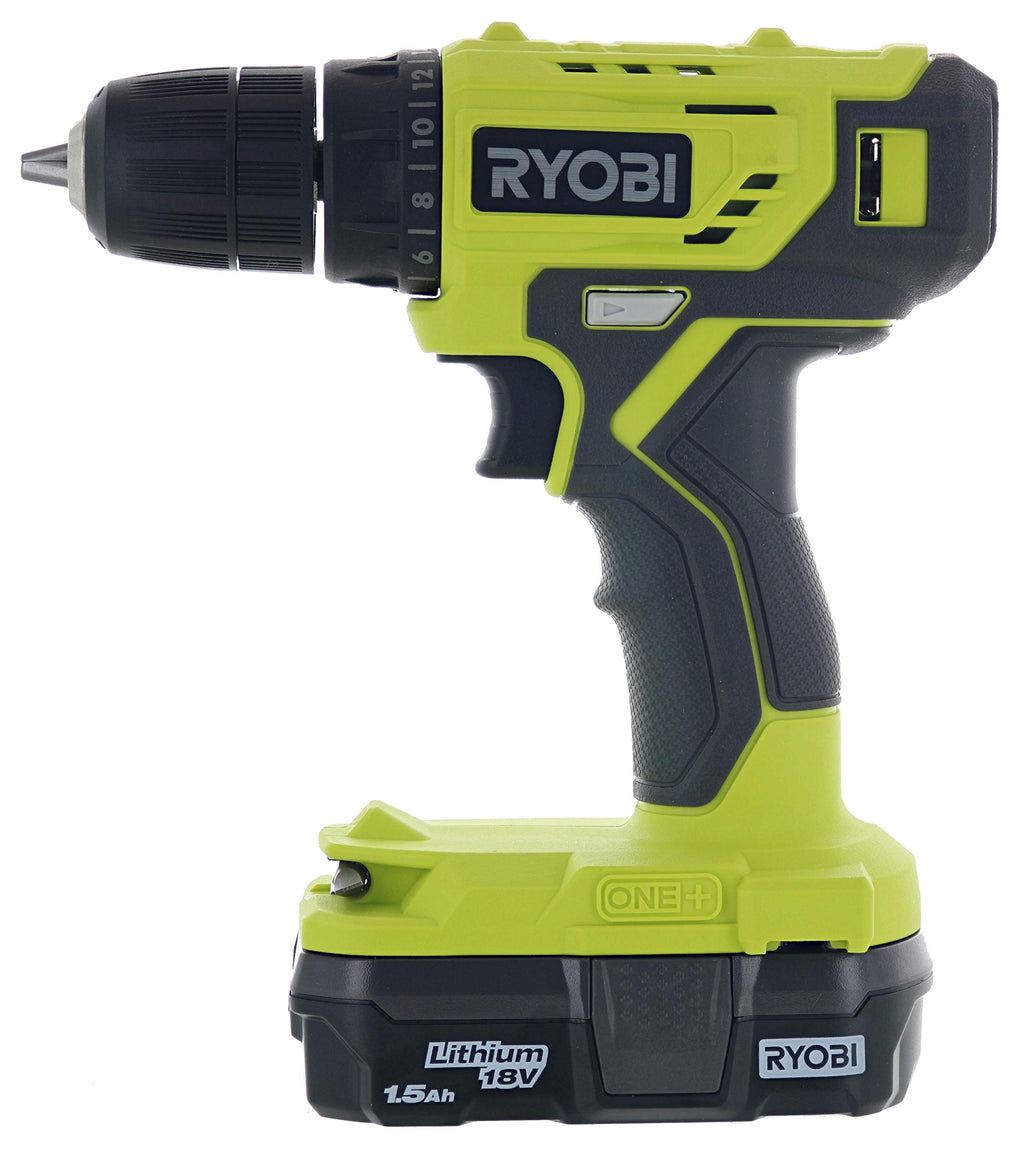 18-Volt Cordless 3/8 in. Drill/Driver Kit with Battery and Charger Y29598