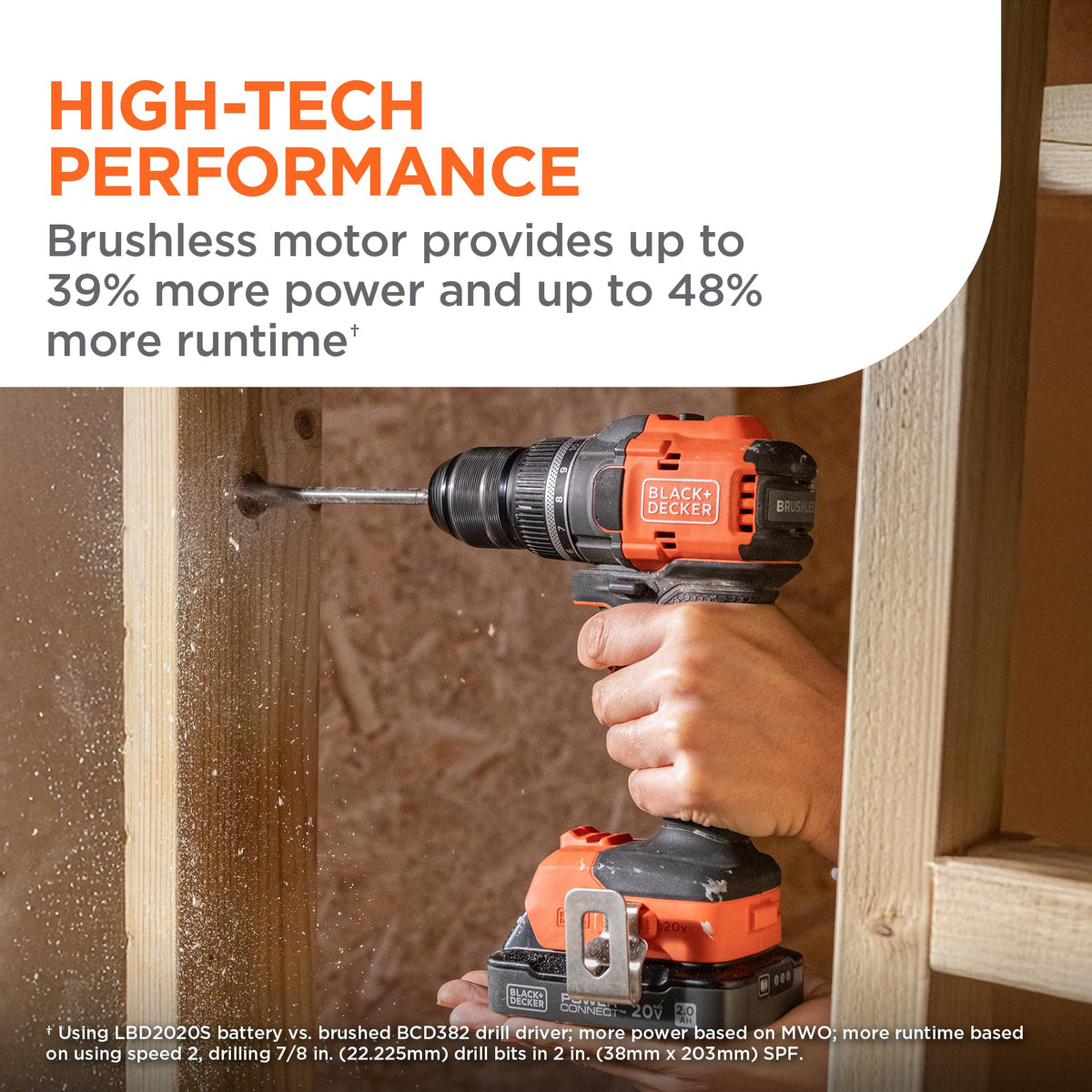 20V MAX Cordless Brushless Drill Driver with 30 Pc. Drill Bit Set V87933