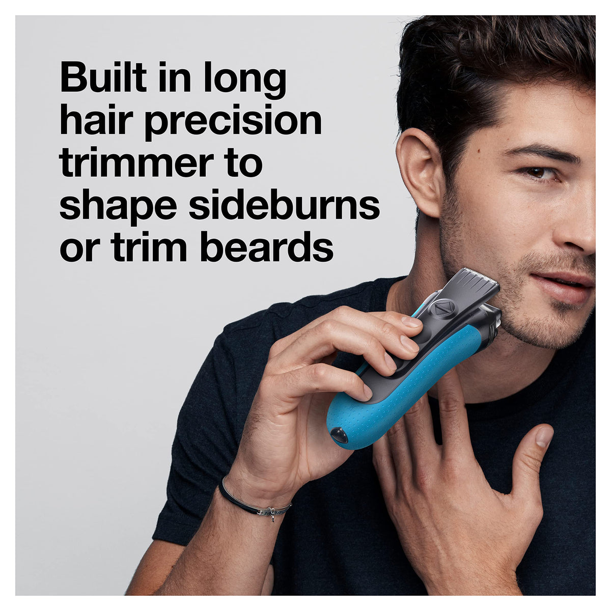 Electric Series 3 Wet & Dry Foil Shaver with Precision Trimmer C180673