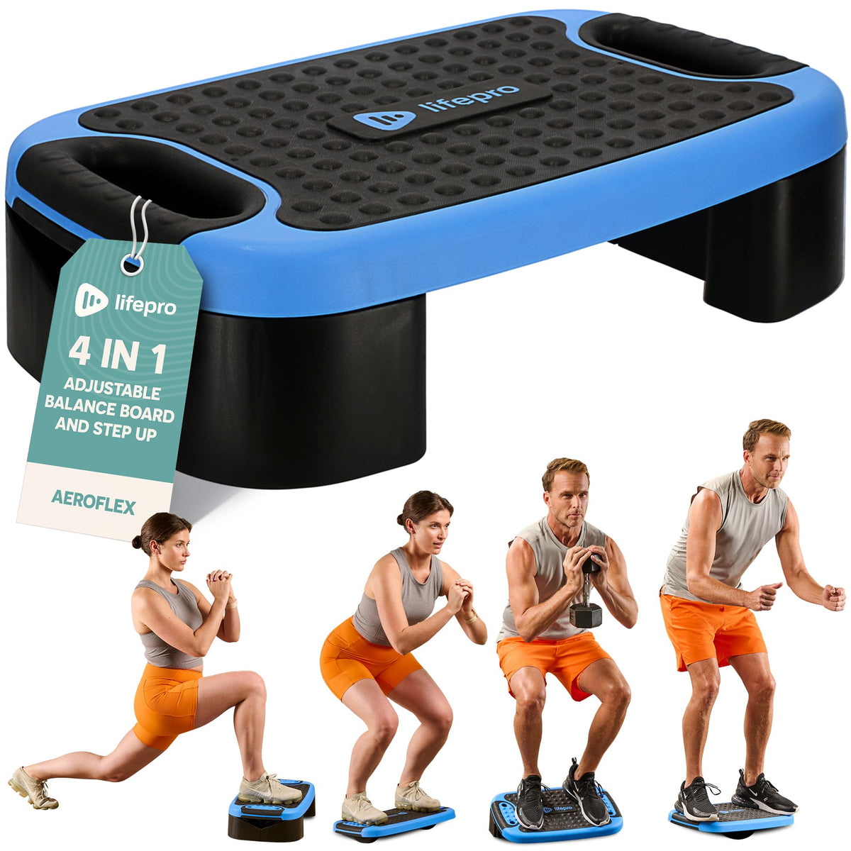 4-in-1 Adjustable Exercise Platform G83779