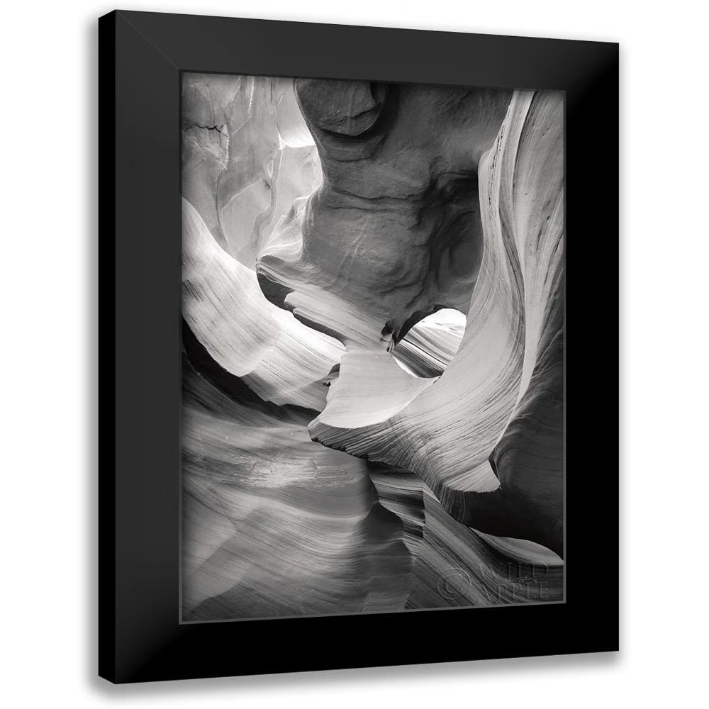 Black Modern Framed Museum Art Print Z120