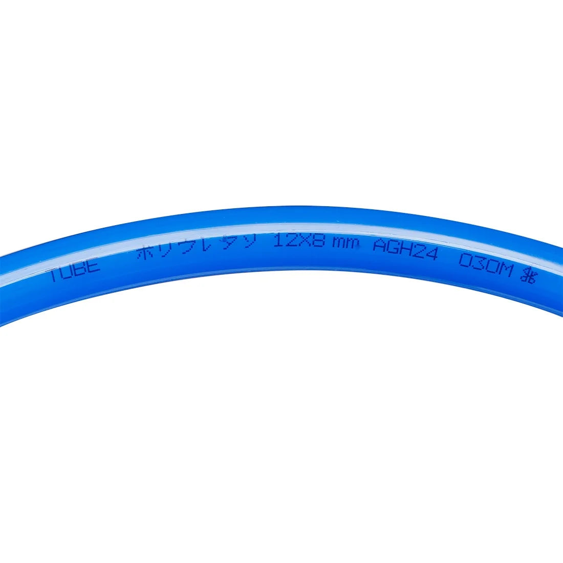 12mm X 8mm Pneumatic Air PU Hose Pipe Tube 10 Meter 32.8ft Blue F527259
