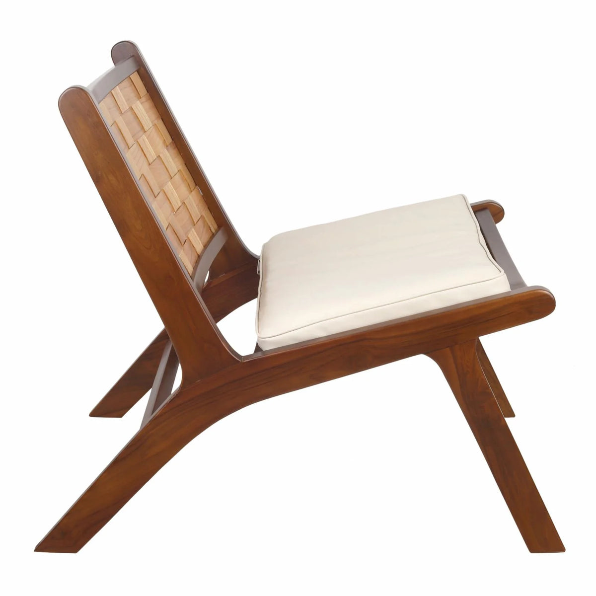 Cinnamon Brown Wood Accent Chair C72270