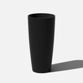 28" Black Plastic-Stone Planter I5575