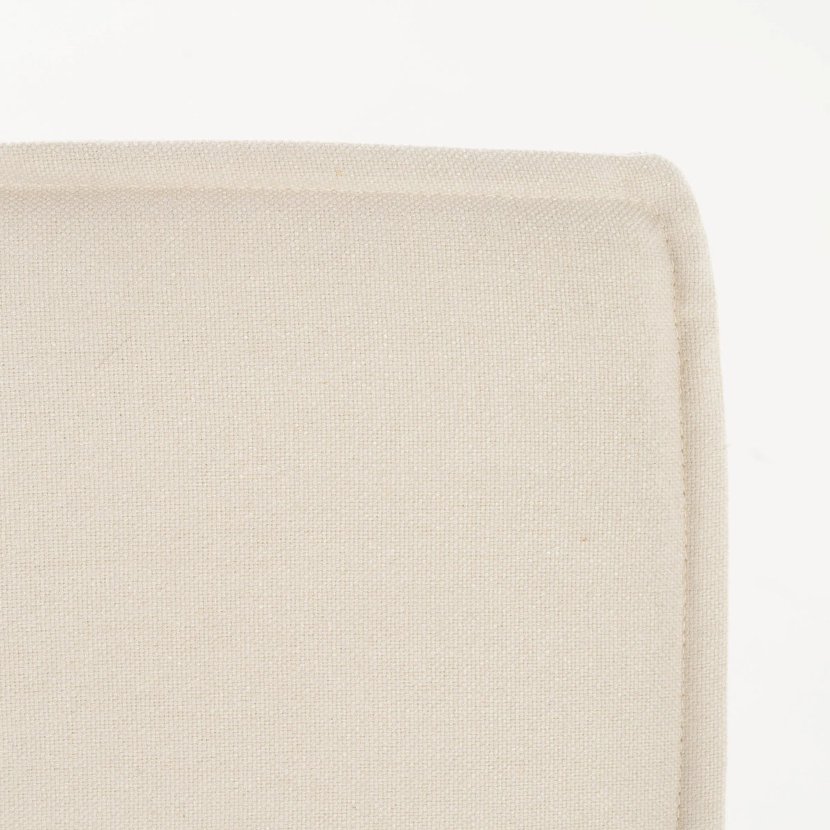Ivory Fabric Reclining Chair Ottoman K244