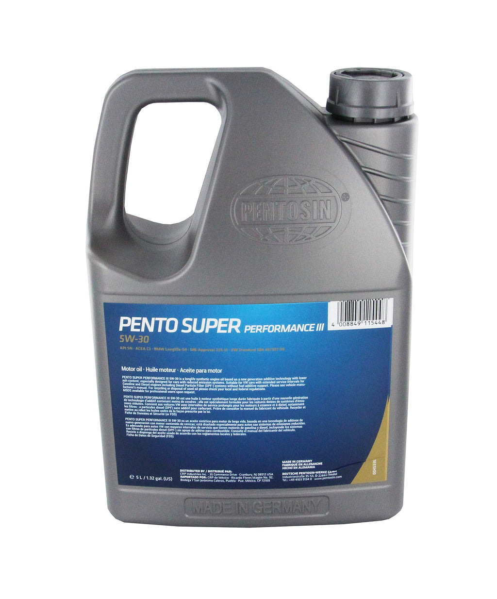 5W-30 Full Synthetic Motor Oil 5 Liter D641188