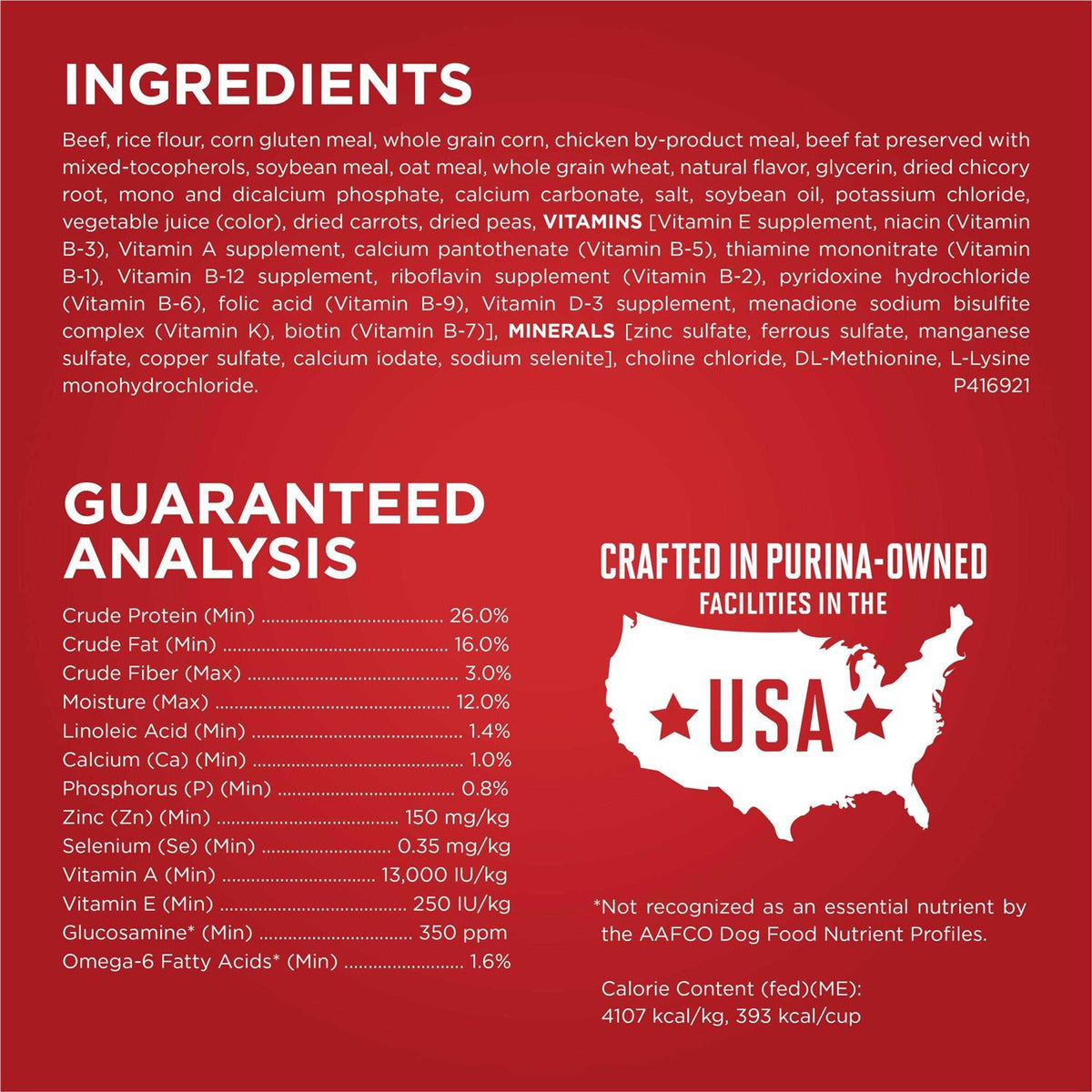 Beef & Rice Formula Dry Dog Food O482