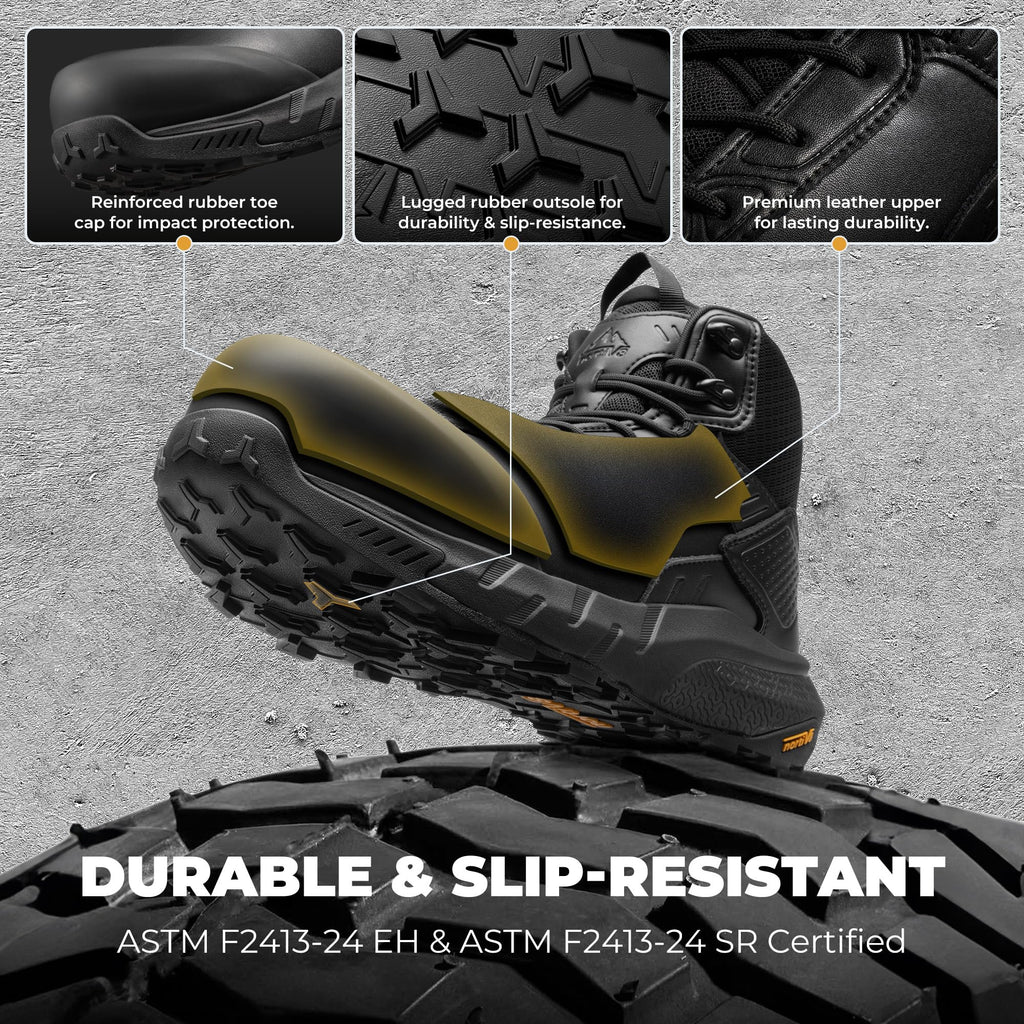 Composite Toe Waterproof Work Boots O344