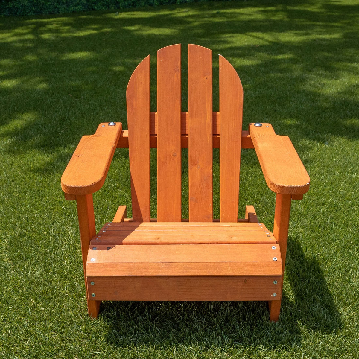 Brown Wooden Adirondack Chair F369258
