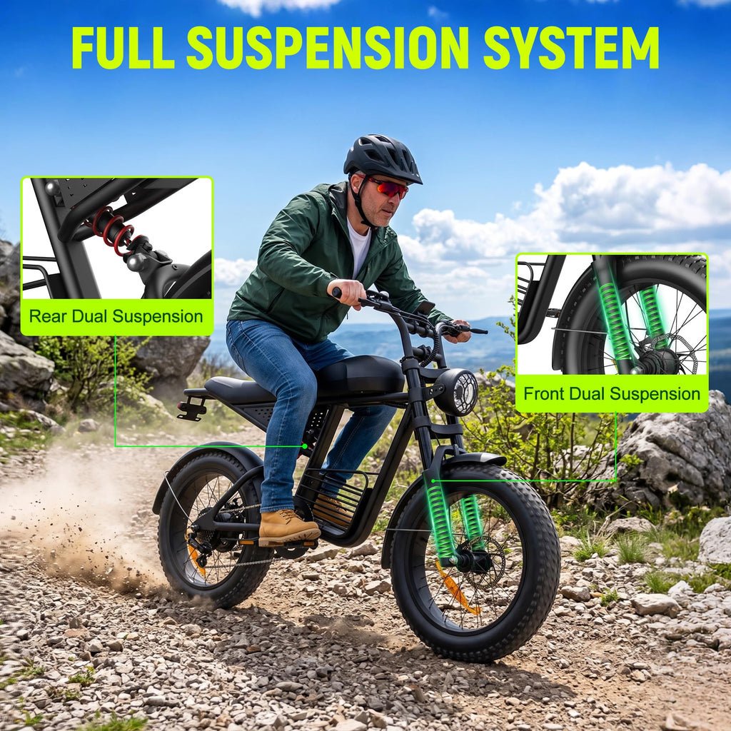 1500W 48V 20Ah Electric Bike J268267