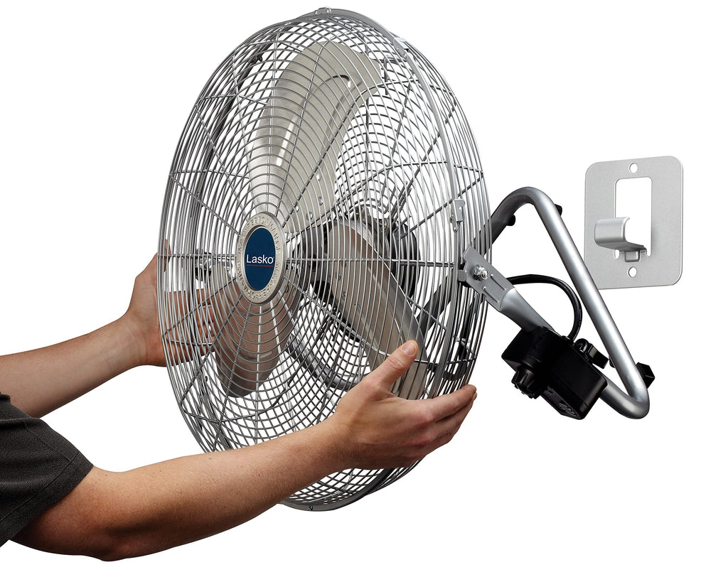 20" Silver High Velocity Wall Mount Fan W8728