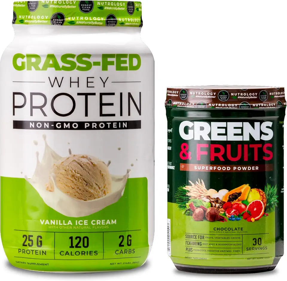 Greens & Fruits Powder and Whey Protein Powder C26715