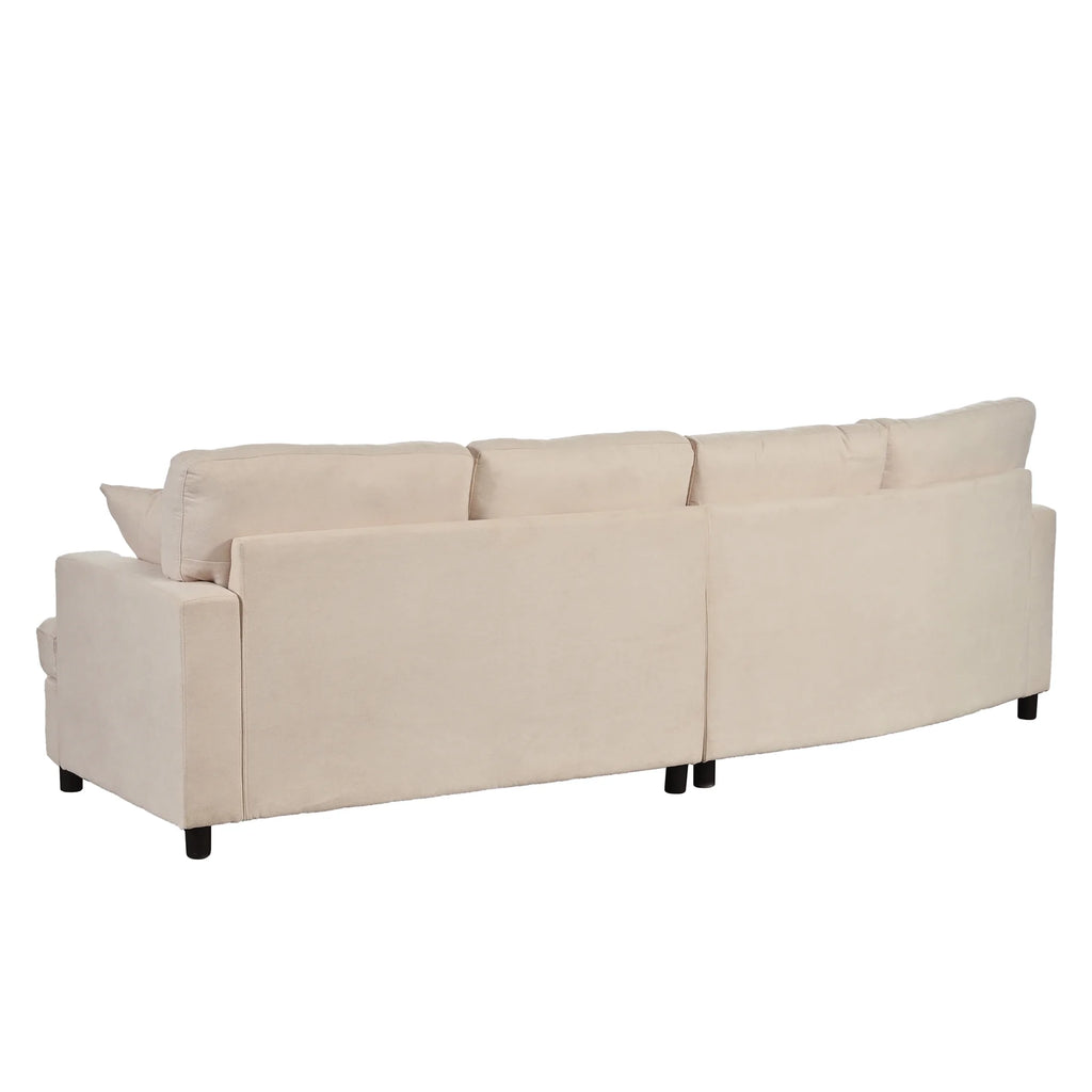 3 Seat Sofa with Removable Cushions and 2 Pillows C4527