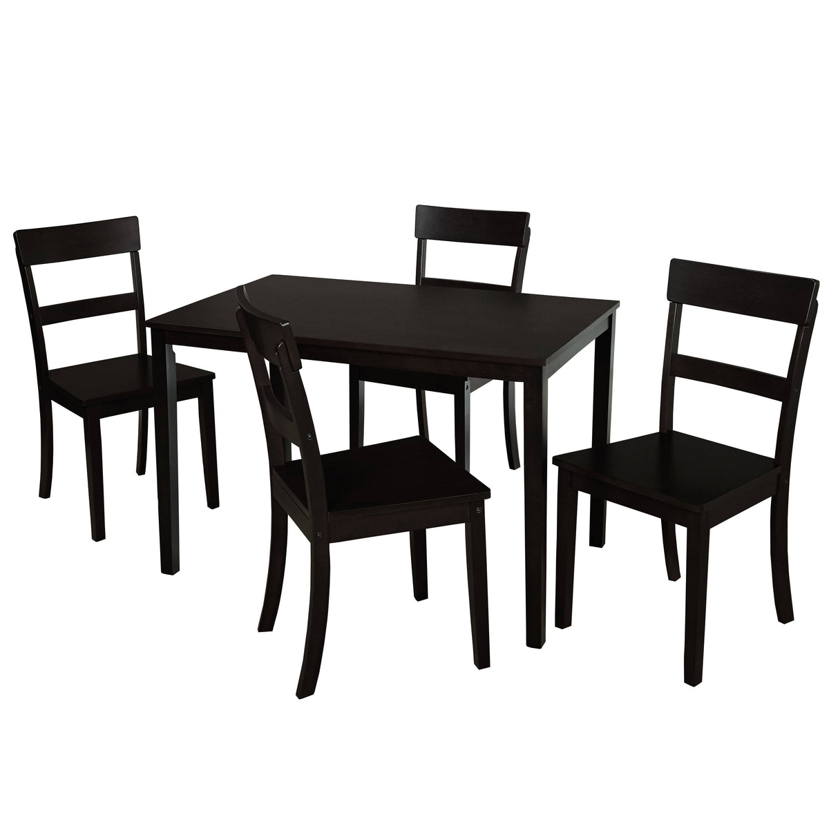 5-Piece Dining Set - Black K55311