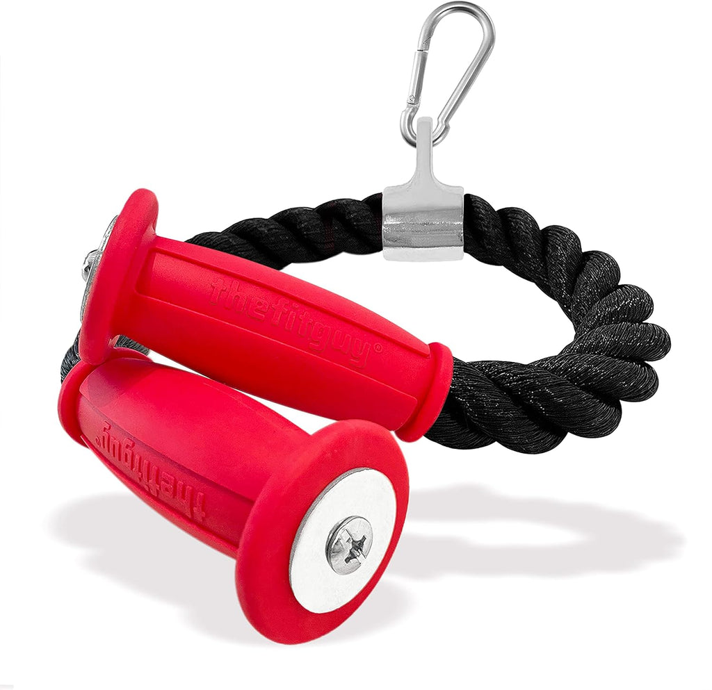 Tricep Rope Pull Down Cable Attachment with Snap Hook Q237970