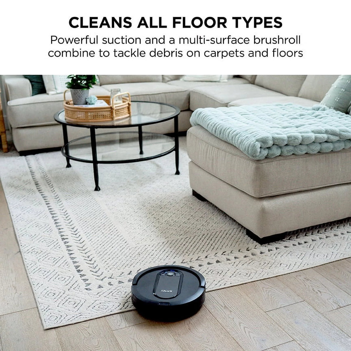 Robot Vacuum with Wi-Fi for Carpets & Hard Floors E13240