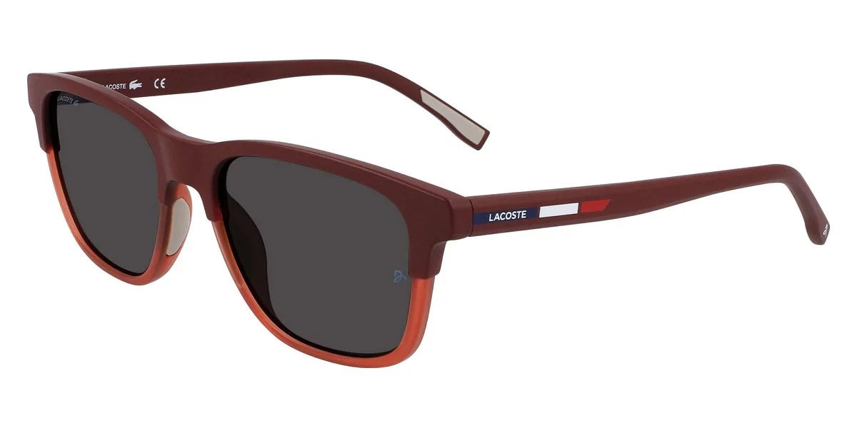 Matte Red Rectangle Sunglasses Q88068