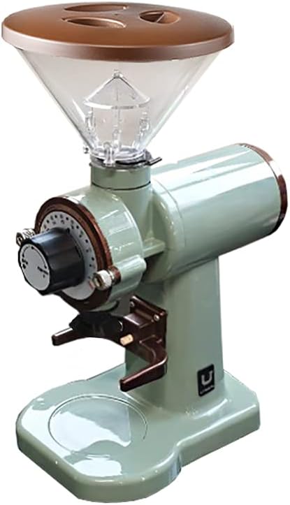 Electric Coffee Grinder 60mm Titanium Burr 20 Steps Beige E82002