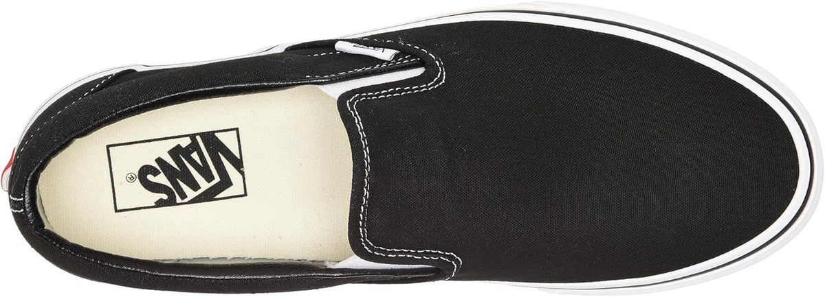 Black White Slip-On Shoes Size 10.5 J3717