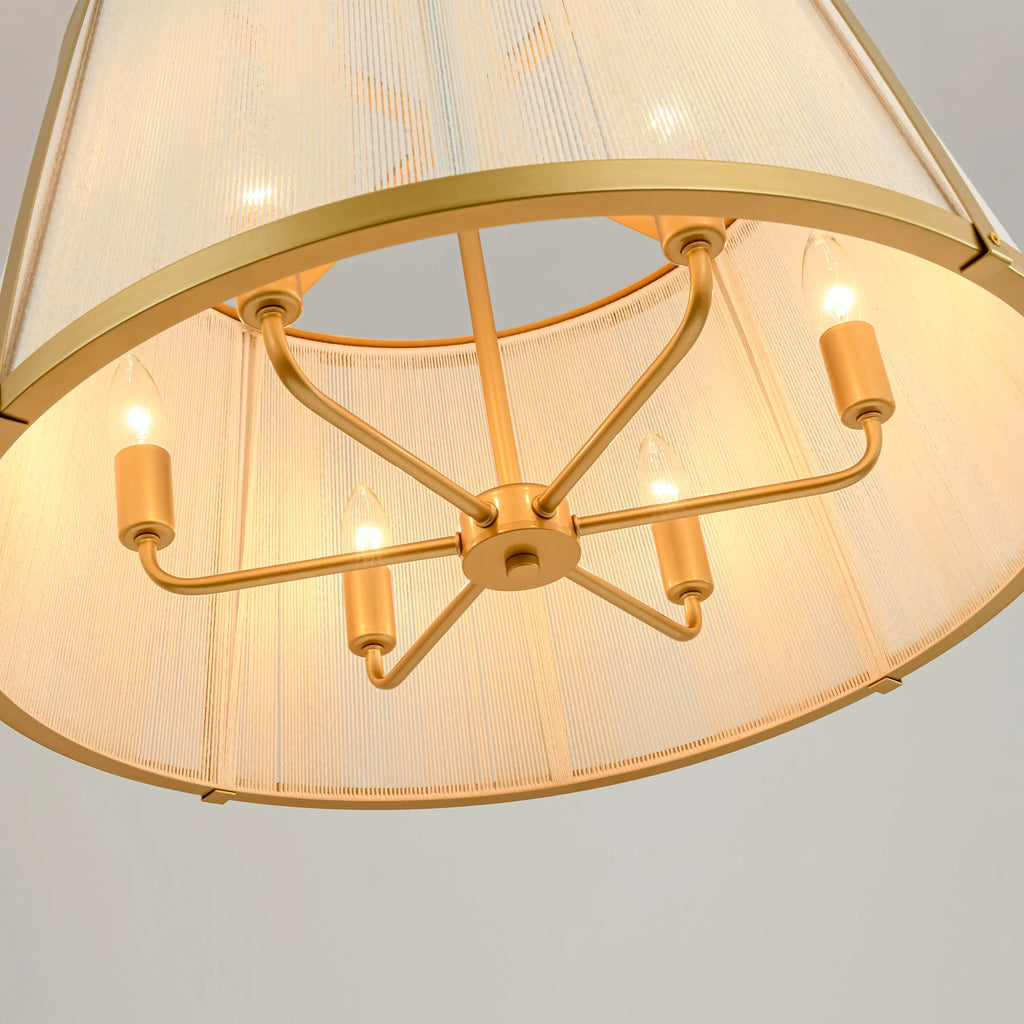 6-Light Dimmable Dome Kitchen Island Pendant O3249