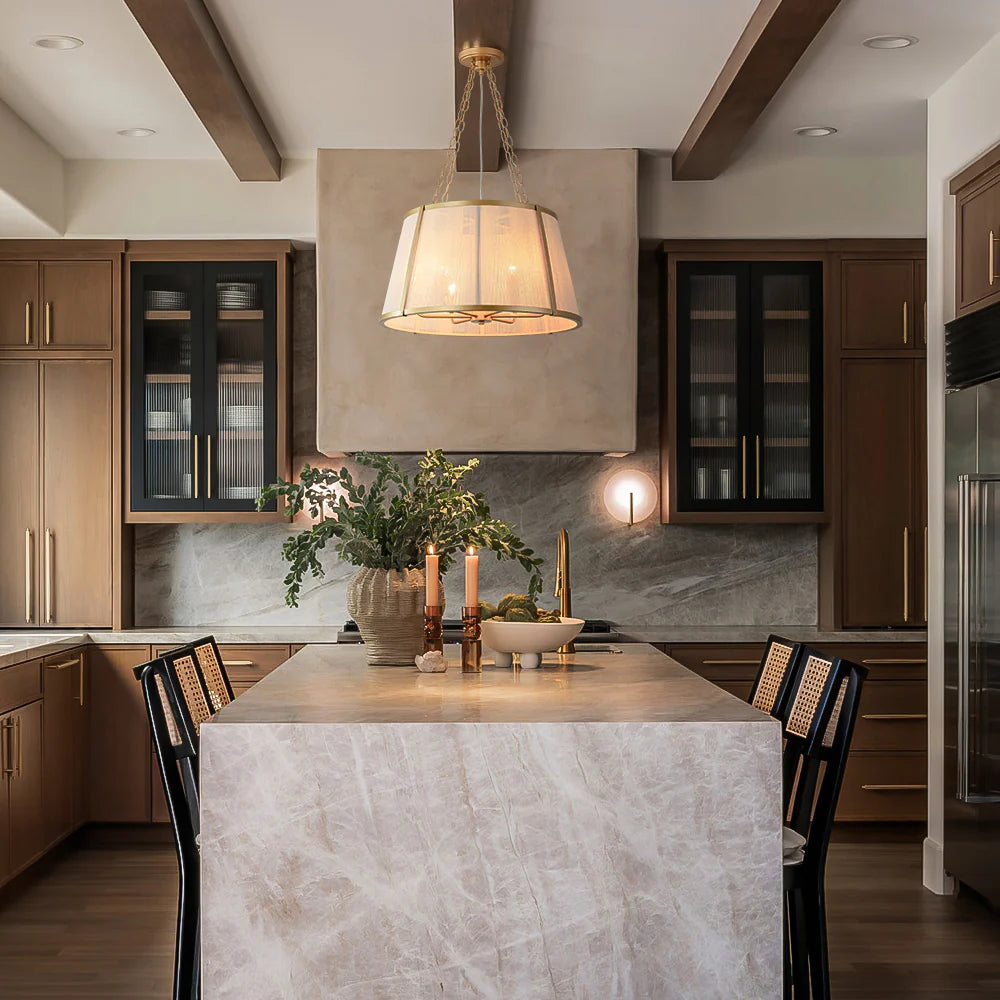 6-Light Dimmable Dome Kitchen Island Pendant O3249