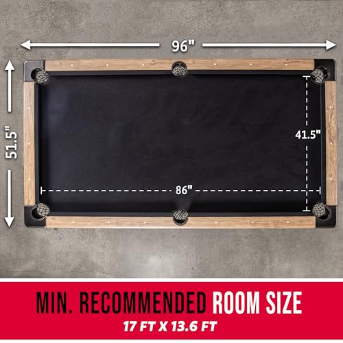 7 or 8 ft Portable Folding Pool Table E924