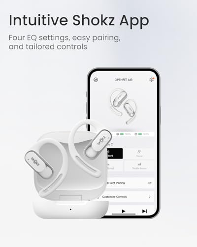 Black Open-Ear True Wireless Earbuds H451