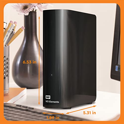 22TB External Hard Drive USB 3.0 Black B965