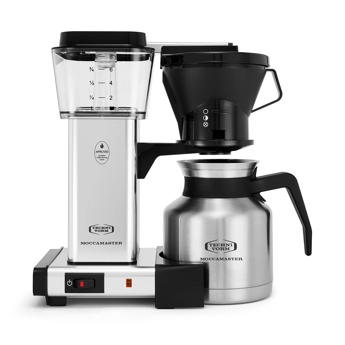 Polished Silver Coffee Maker A1089