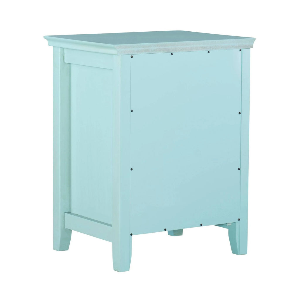 Turquoise Single Door Cabinet V845760