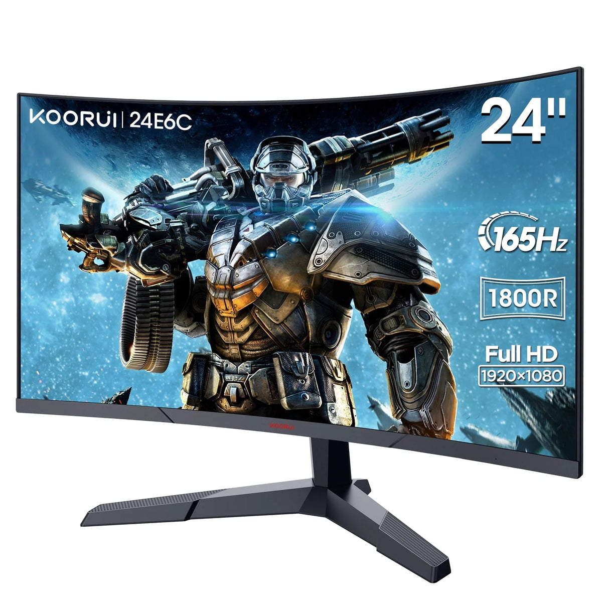 24 inch FHD 1080P VA Gaming Monitor, 165Hz, 1ms Z148564