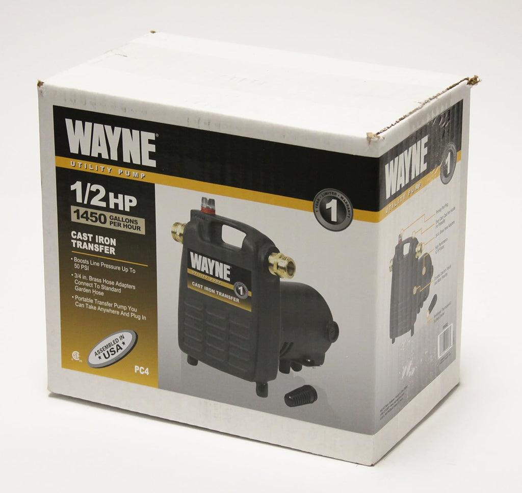1/2 HP Cast Iron Multi-Purpose Pump With Suction Strainer H33668