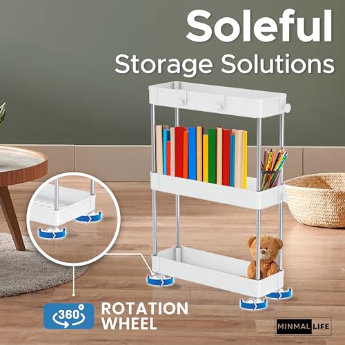 4 Tier Rolling Cart with Wheels Q77006