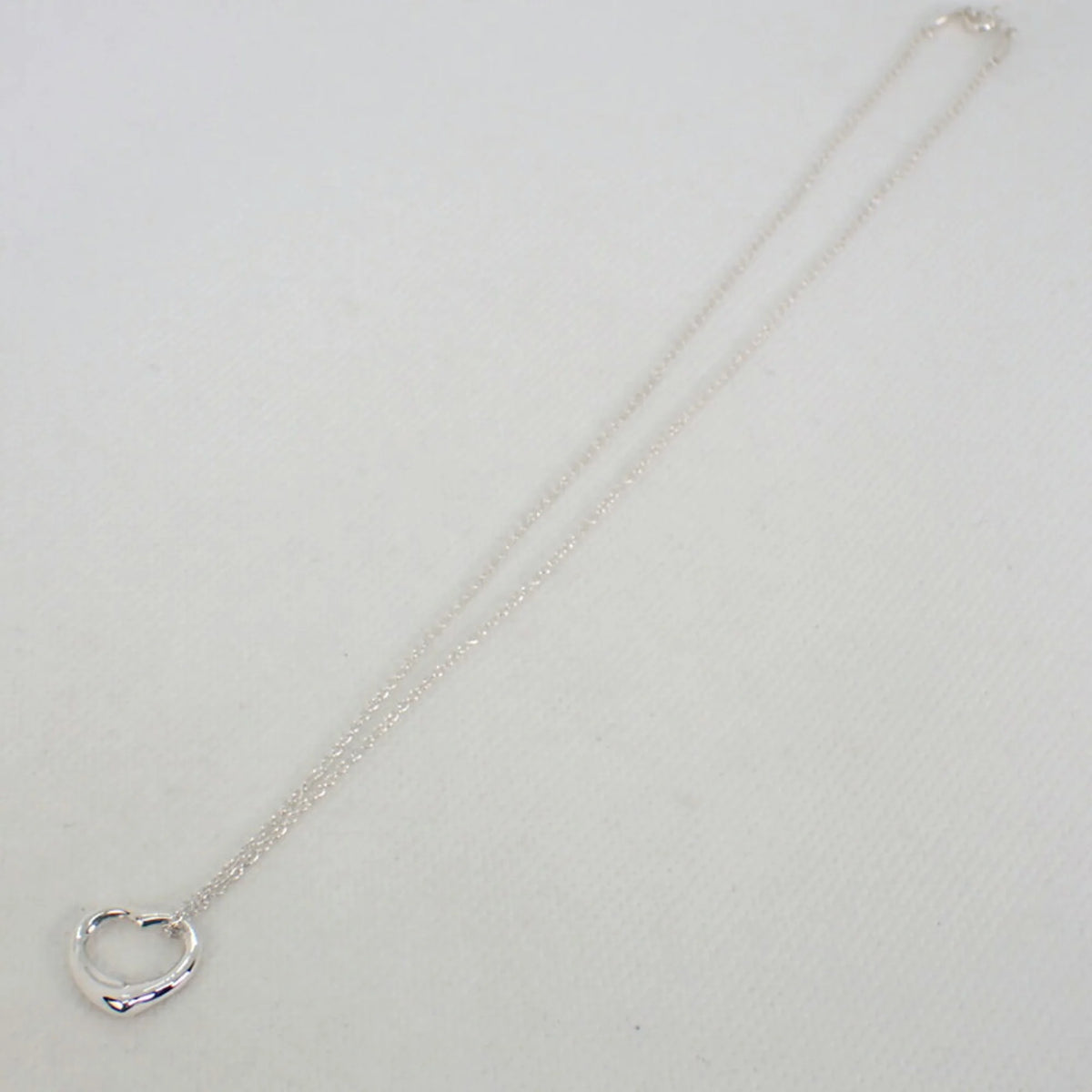 925 Open Heart Pendant Necklace K9050
