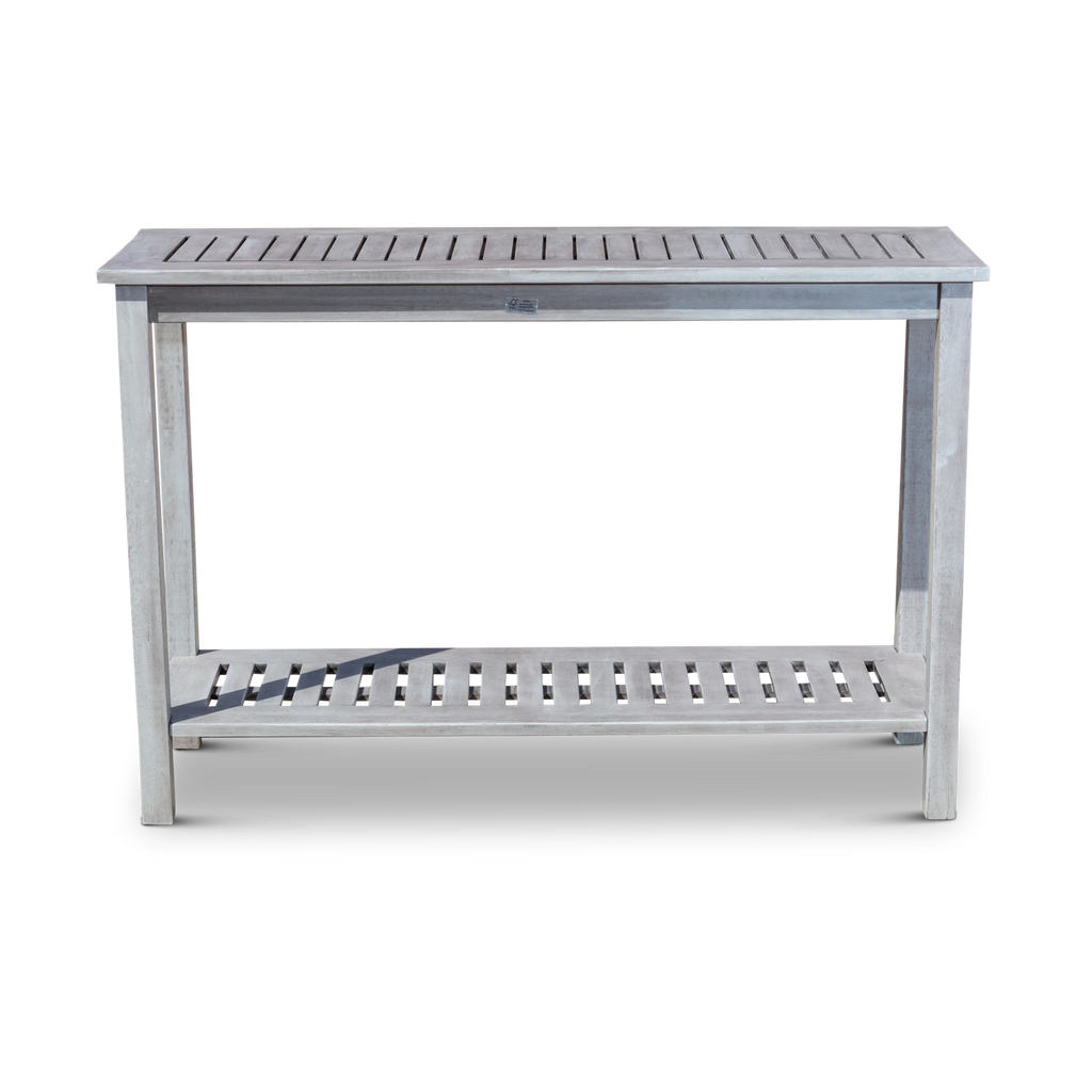 Silver Gray Eucalyptus Console Table A74744